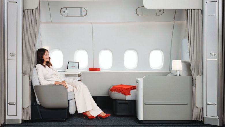The new La Premiere cabin will have four suites, each nearly 38 square feet.