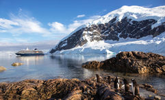 The World Traveler from Atlas Ocean Voyages, which offers "epicurean expeditions" in Europe and "cultural expeditions" in the Caribbean, South America and Northern Europe.
