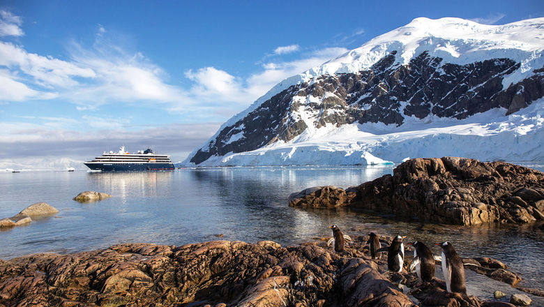 The World Traveler from Atlas Ocean Voyages, which offers "epicurean expeditions" in Europe and "cultural expeditions" in the Caribbean, South America and Northern Europe.