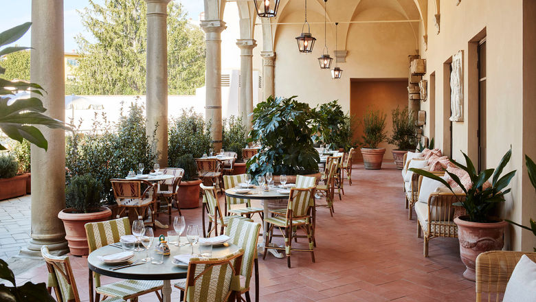 The Hoxton, Florence offers a contrast between Renaissance and modern styles.
