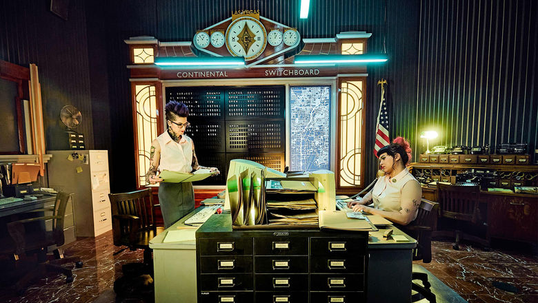 The John Wick Experience attraction features more than a dozen cinematic rooms, live interactions and gameplay.