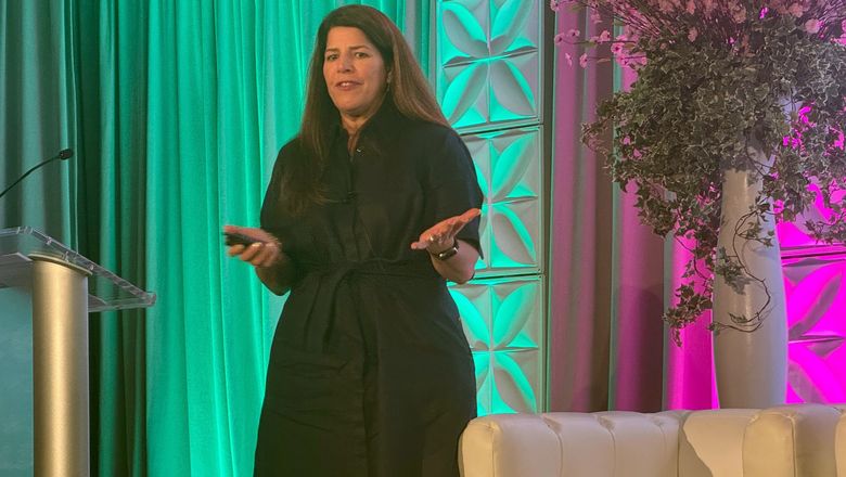 Virtuoso's Michelle Rashid talked about work-life balance at Montecito Village Travel's Advisors in Bloom event.