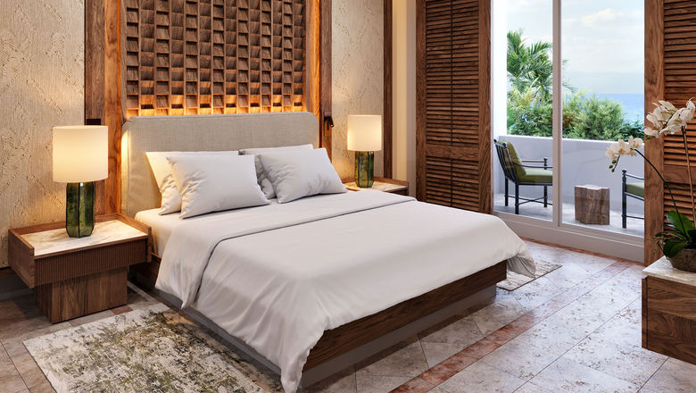 A guestroom at the Paraiso de la Bonita, a resort that has joined the Royalton Reserve Collection.