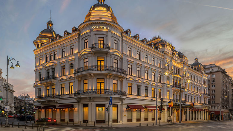 The Corinthia Grand Hotel du Boulevard Bucharest is housed in an historic building in city center.