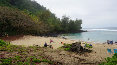 Kee Beach at Haena State Park on Kauai.