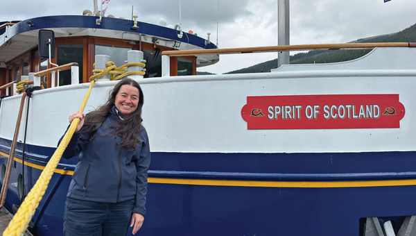 Capt. Helen de Cent joined European Waterways as a hostess before climbing the ranks to captain. She will join the Shannon Princess this season. Capt. Helen de Cent joined European Waterways as a hostess before climbing the ranks to captain. She will join the Shannon Princess this season.
