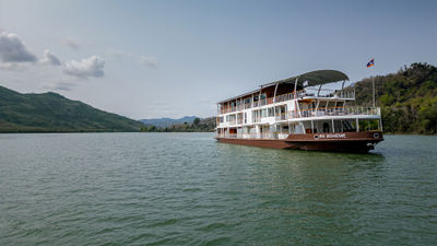 The Mekong Kingdoms' Boheme on the Mekong River. The ship made its debut in December.