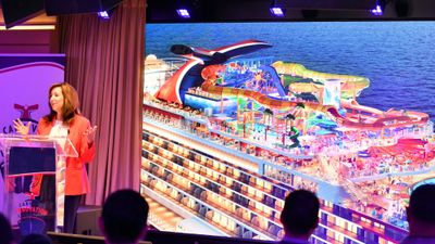 Carnival president Christine Duffy talks about the Festivale and Tropicale, Carnival's fourth and fifth Excel-class ships.