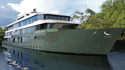 The 32-passenger Amazon Explorer will have 12 luxury suites, two superior suites and one deluxe suite.
