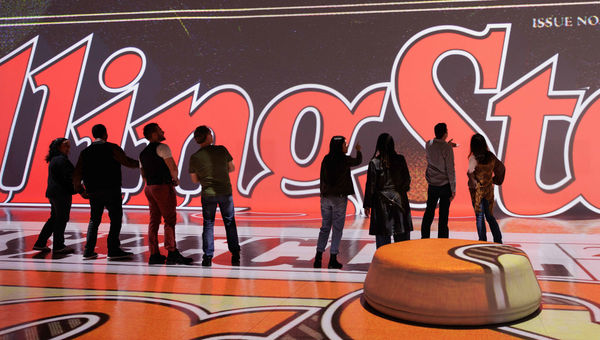 The attraction features 1,332 Rolling Stone covers from 1967 to 2024, never-before-seen archival footage from the 1960s to today and the music of more that 300 artists and bands. The attraction features 1,332 Rolling Stone covers from 1967 to 2024, never-before-seen archival footage from the 1960s to today and the music of more that 300 artists and bands.