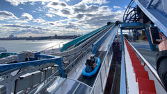 The Aqua Slidecoaster on the new Norwegian Aqua.