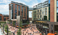 Denver's Rally Hotel at McGregor Square is next to Coors Field, home of the Colorado Rockies.