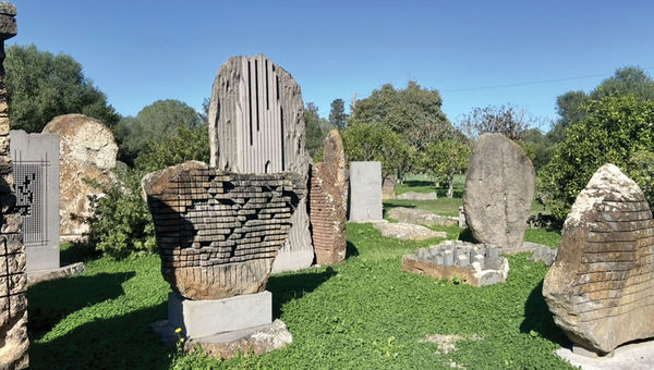 The Pinuccio Sciola Museum has hundreds of intricately carved "singing stones" that produce mesmerizing sounds when touched. The Pinuccio Sciola Museum has hundreds of intricately carved "singing stones" that produce mesmerizing sounds when touched.