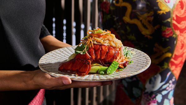 Tamarind's menu retains guest favorites like wok-seared lobster with Asian greens, ginger, sweet chili and soy. Tamarind's menu retains guest favorites like wok-seared lobster with Asian greens, ginger, sweet chili and soy.