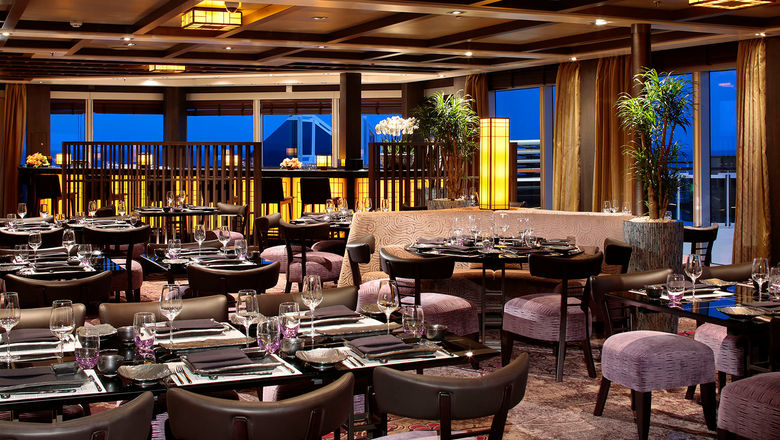 The Tamarind restaurant aboard the Koningsdam.