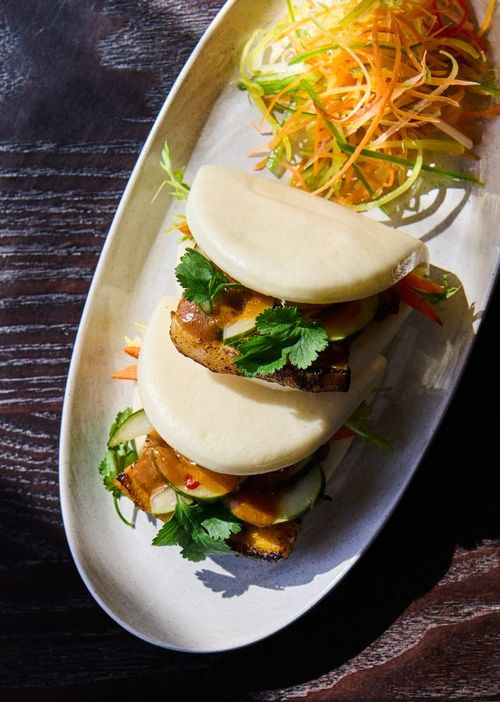 The pork bao bun, a new starter at Tamarind. The pork bao bun, a new starter at Tamarind.