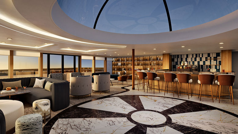 The Star Seeker's Yacht Club will be an intimate lounge in the evening.