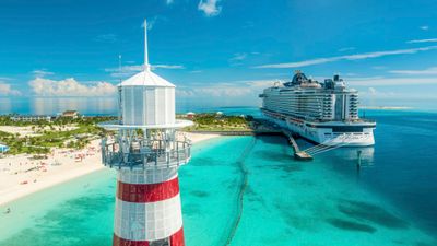 Ocean Cay, MSC Cruises' private island in the Bahamas.