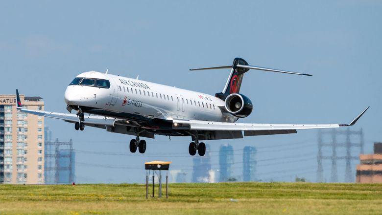 Air Canada's Bombardier CRJ900 jets now have free WiFi.