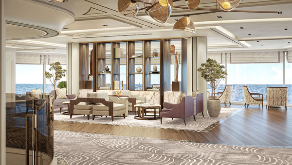 Galileo's Bar and Starlight Atrium: A peek at Regent's new Prestige class