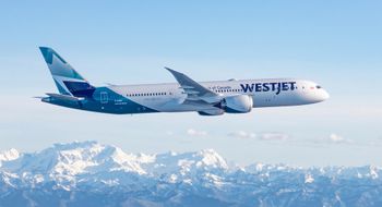 WestJet led North American carriers with an on-time performance of 83.9% in July.