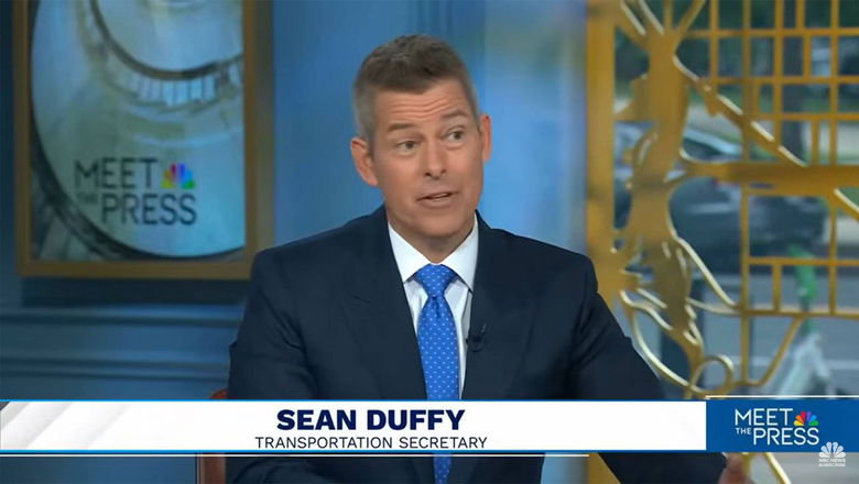 Transportation Secretary Sean Duffy discussed Newark Airport and the U.S. air traffic control system on NBC's "Meet the Press" on May 11.