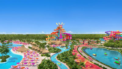 A rendering of the Perfect Day Mexico destination.