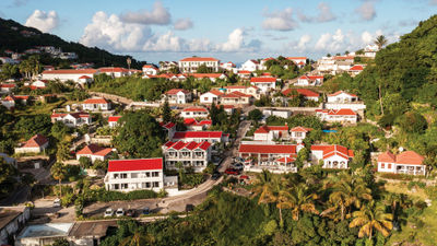 Windwardside, where the Scenery Hotel is set to open later this year, is one of the four main villages on the island of Saba.