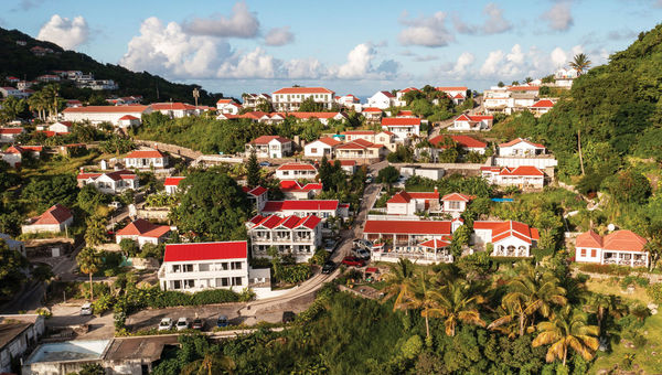 Windwardside is one of the four major villages on Saba Island.