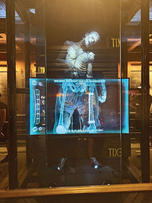 A scene from the queue of Monsters Unchained: The Frankenstein Experiment. A scene from the queue of Monsters Unchained: The Frankenstein Experiment.