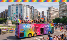 A WorldPride celebration in Washington, the host city for the 2025 event.