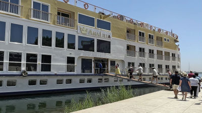 The 82-passenger AmaLilia is AmaWaterways' newest Nile ship, debuting a year ago.