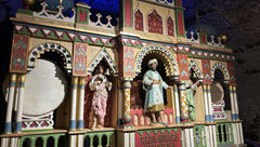 Siegfried’s Mechanical Music Cabinet features 350 self-playing instruments. some of which, like this Gebruder Bruder self-playing organ, are quite rare.