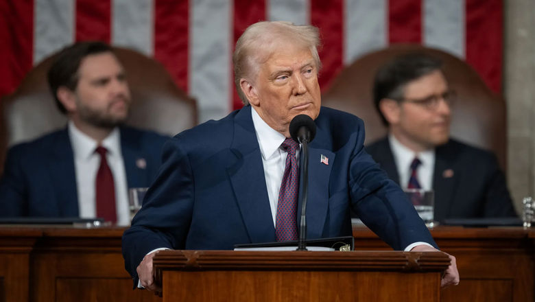 President Trump addressing a joint session of Congress earlier this year. A new directive from the president bars citizens of 12 countries from visiting the U.S. and places restrictions on visitors from seven others.