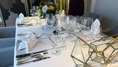 The Riverside Debussy offers an intimate dining experience for about $365 (320 euros) per person.