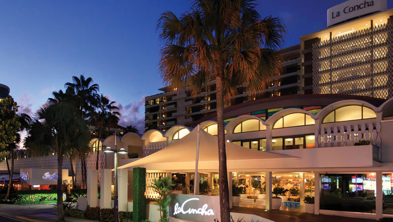 The exterior of La Concha, a resort in Marriott's Autograph Collection.