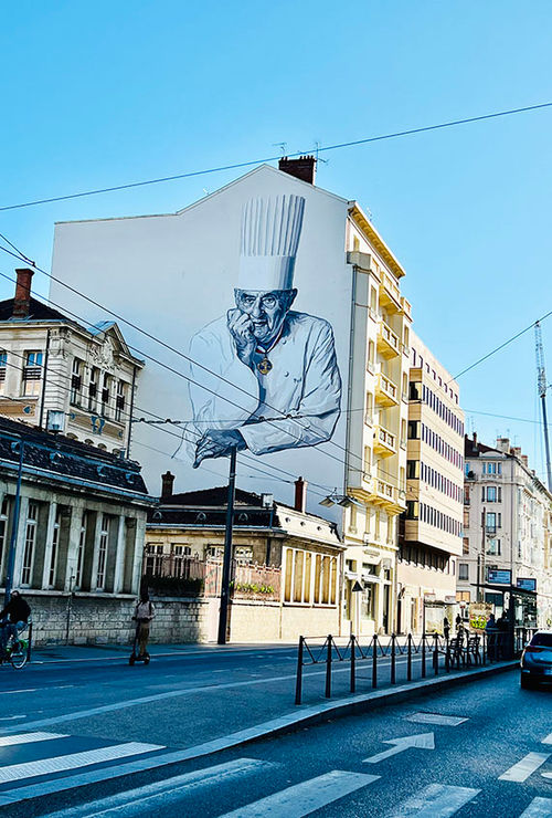 Bocuse is a legendary French chef based in Lyon and is respected in this food-centric city. Bocuse is a legendary French chef based in Lyon and is respected in this food-centric city.