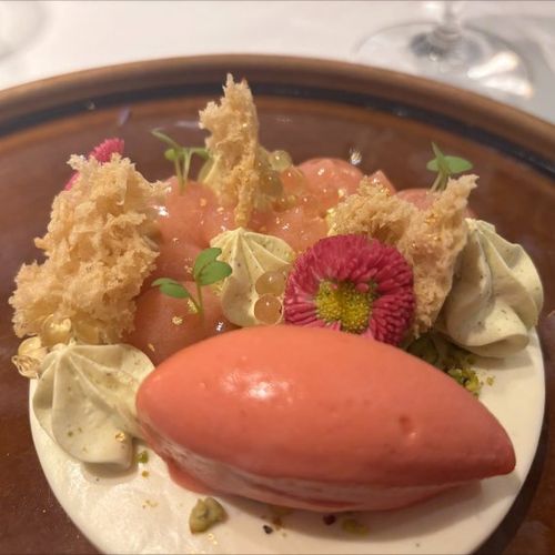 The Summer Awakening dessert. The Summer Awakening dessert.