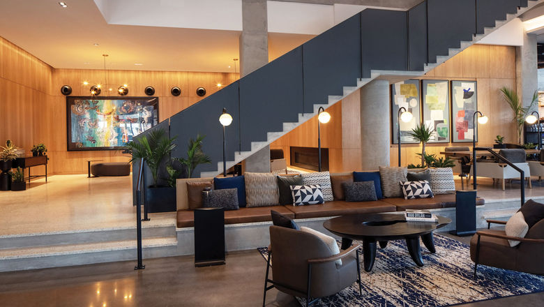 The Canopy by Hilton Nashville's lobby.