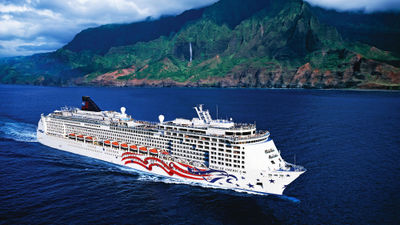 Norwegian Cruise Line's Pride of America in Hawaii.