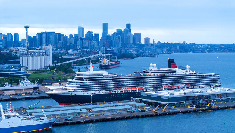 The Queen Elizabeth is sailing seven- and 11-night Alaska cruises this summer.