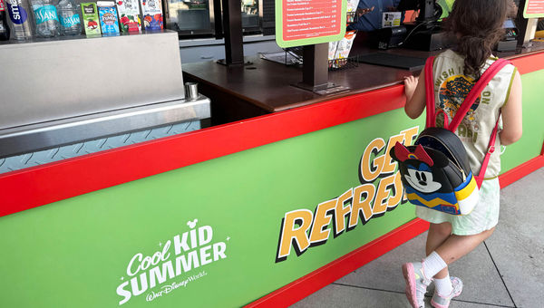 The Cool Kid Summer branding on a snack stand at Walt Disney World Hollywood Studios. The Cool Kid Summer branding on a snack stand at Walt Disney World Hollywood Studios.