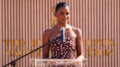 Ritz-Carlton Yacht Collection chose actress Simone Ashley to be the Luminara's godmother, but a short cruise last week had no shortage of other celebrities.