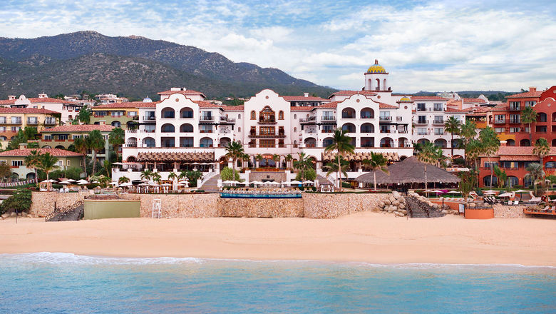 Marriott Hacienda Del Mar features 270 rooms and suites overlooking the Sea of Cortez.