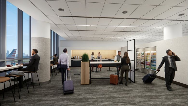 Provisions by Admirals Club will be a lounge space geared toward travelers in a hurry.