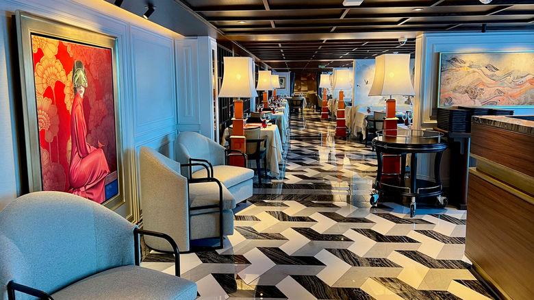 The Red Ginger restaurant debuted a new menu of Japanese-Peruvian dishes on the Allura.