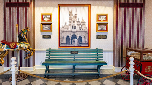 The “Evolution of a Dream” exhibit in the Main Street Opera House. The “Evolution of a Dream” exhibit in the Main Street Opera House.