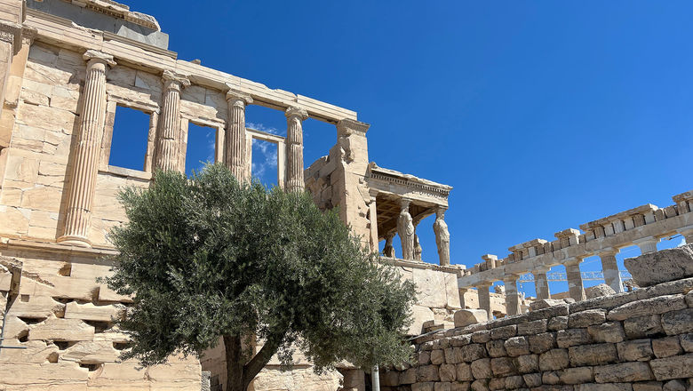 A visit to the Acropolis in Athens is part of a literary-themed tour developed by EF Ultimate Break that draws inspiration from the "Percy Jackson" series of books by Rick Riordan.