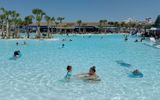 The kid-friendly Starfish Lagoon at Celebration Key, which is 275,000 square feet of water.