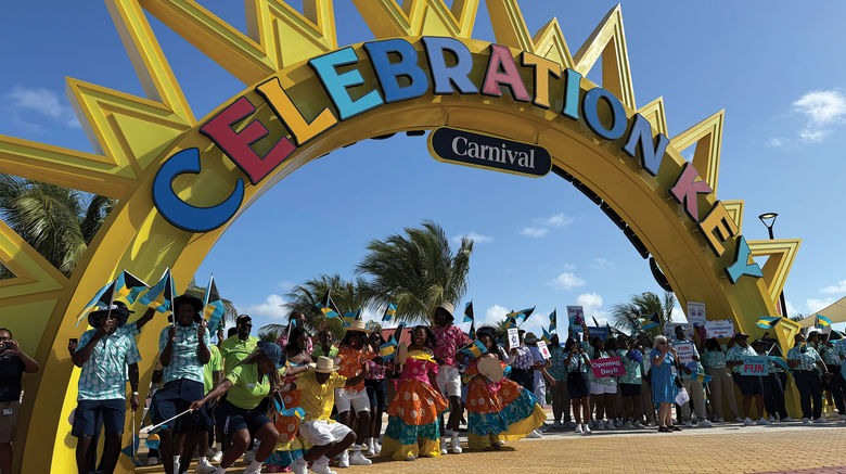 Carnival Cruise Line's new Celebration Key private destination in the Bahamas opened July 19.